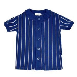 Miles Striped Button Up Shirt Size 2T